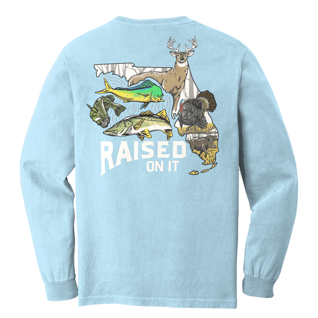 Florida Sportsman Tee | Light Blue | Unisex Long-Sleeve Comfort Tee