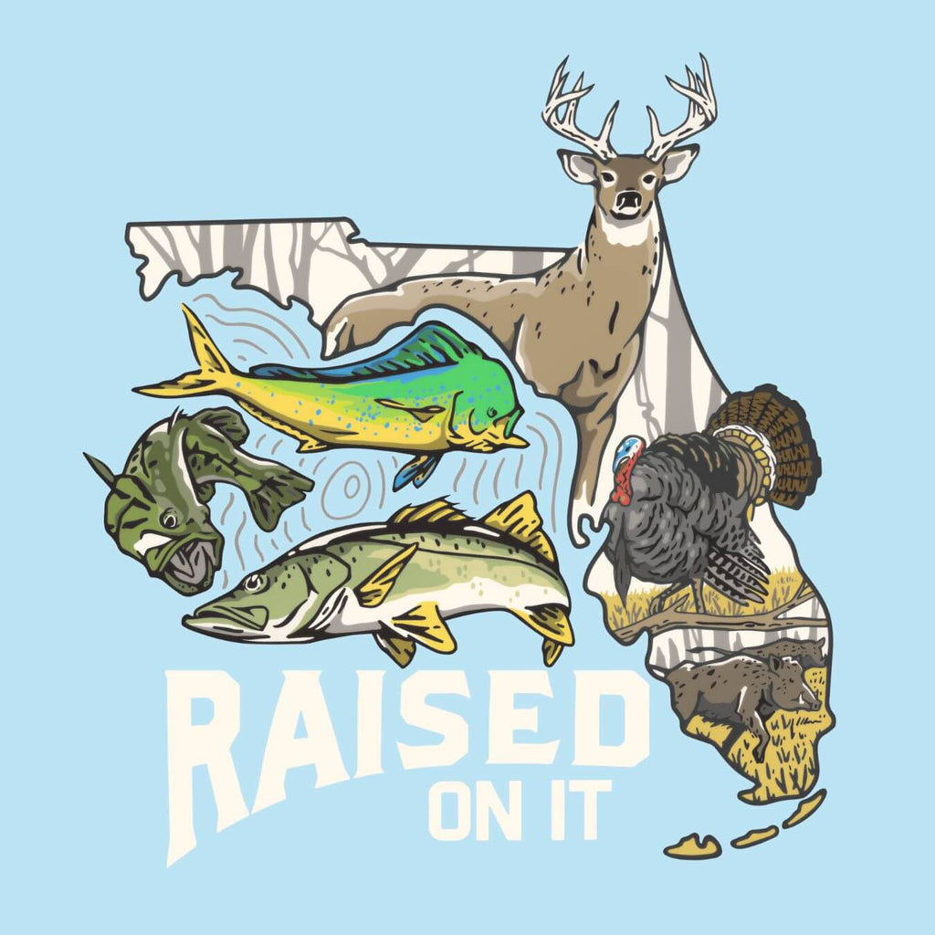 Florida Sportsman Tee | Light Blue | Unisex Long-Sleeve Comfort Tee