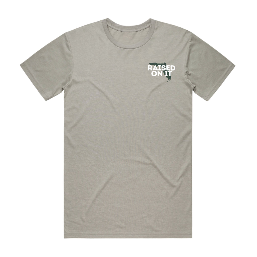 Florida Waterfowl | Mudboat Artwork | Light Grey Comfort Tee