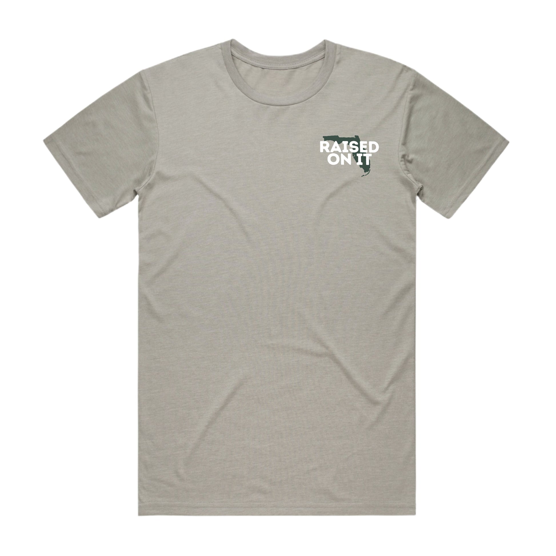 Florida Waterfowl | Mudboat Artwork | Light Grey Comfort Tee