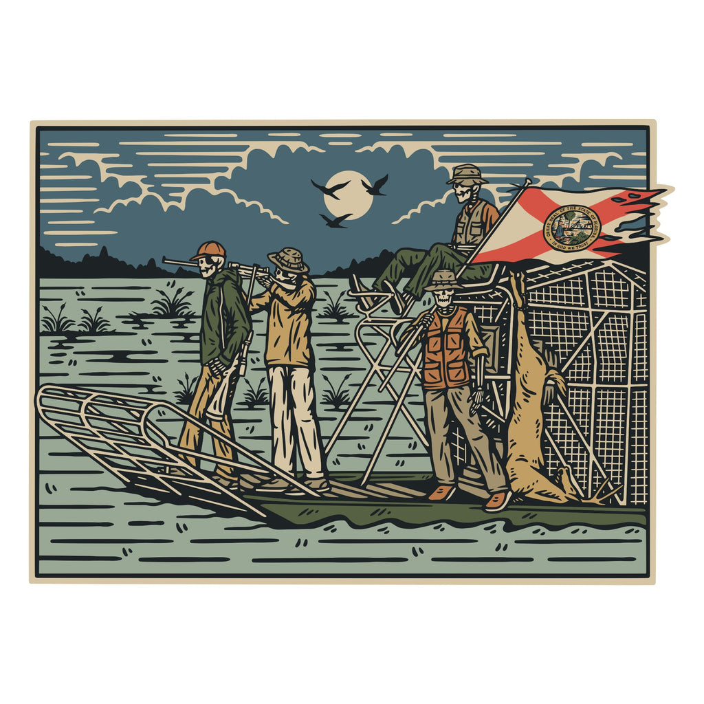 Youth & Toddler | Dyin' Breed Airboat Tee | Youth Comfort Short Sleeve