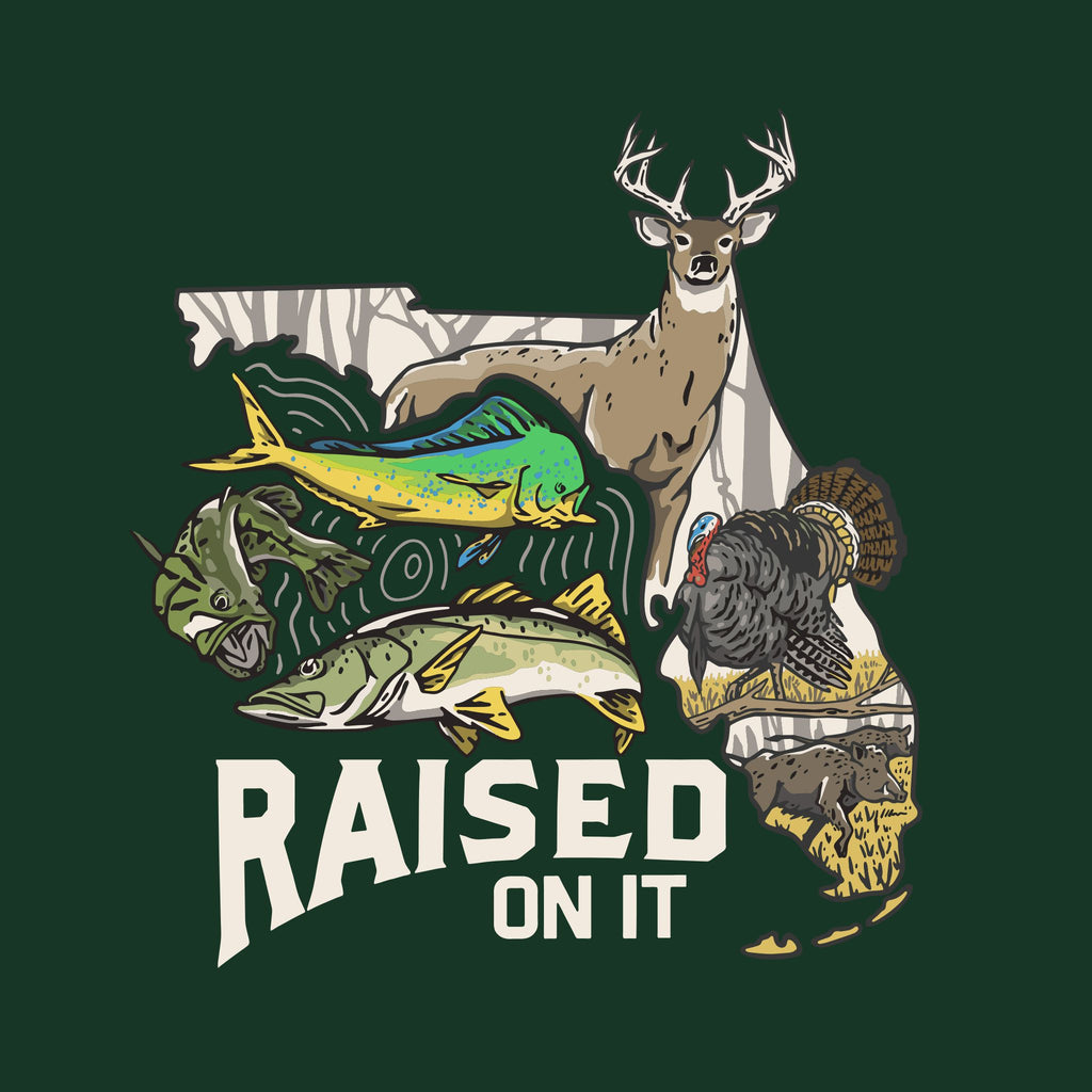 Youth & Toddler Florida Sportsman | Pine Green | Comfort Short Sleeve