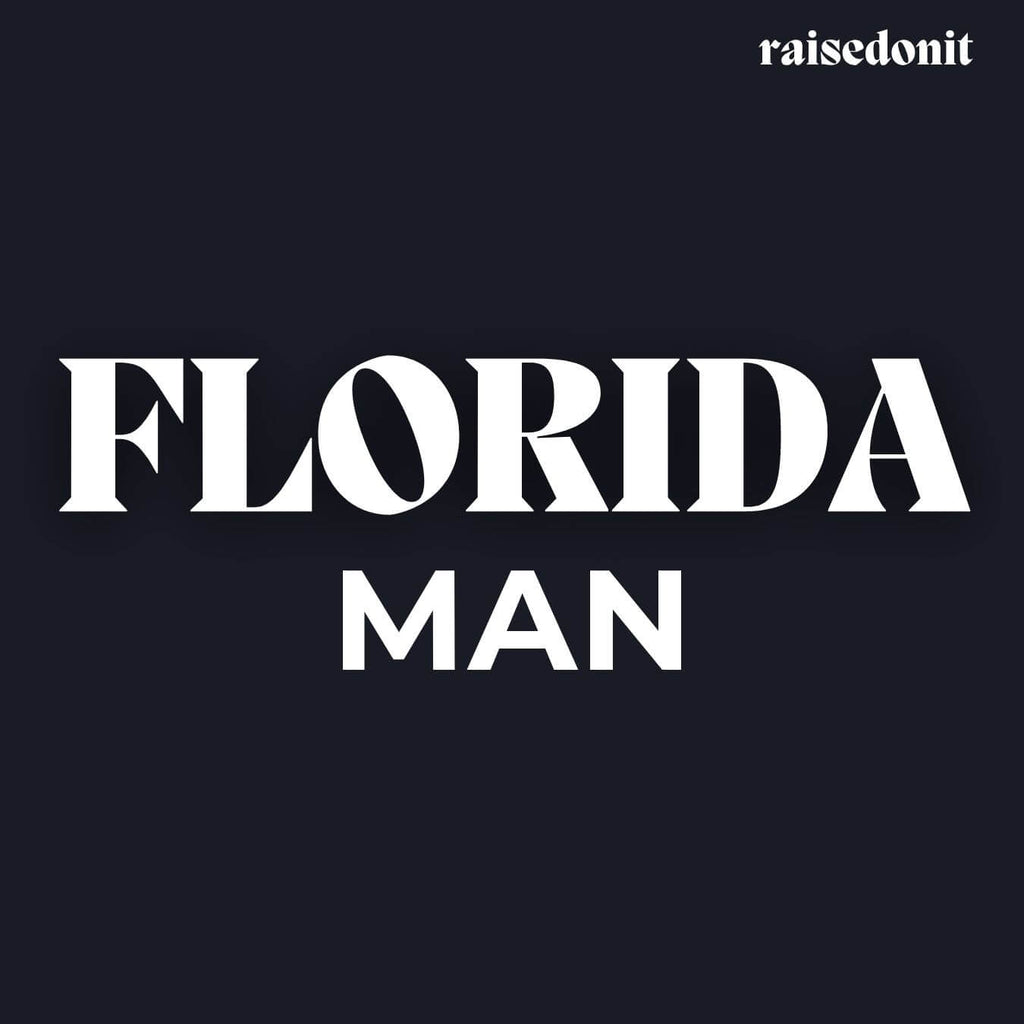 Florida Man | Navy Blue | Unisex Comfort Hoodie