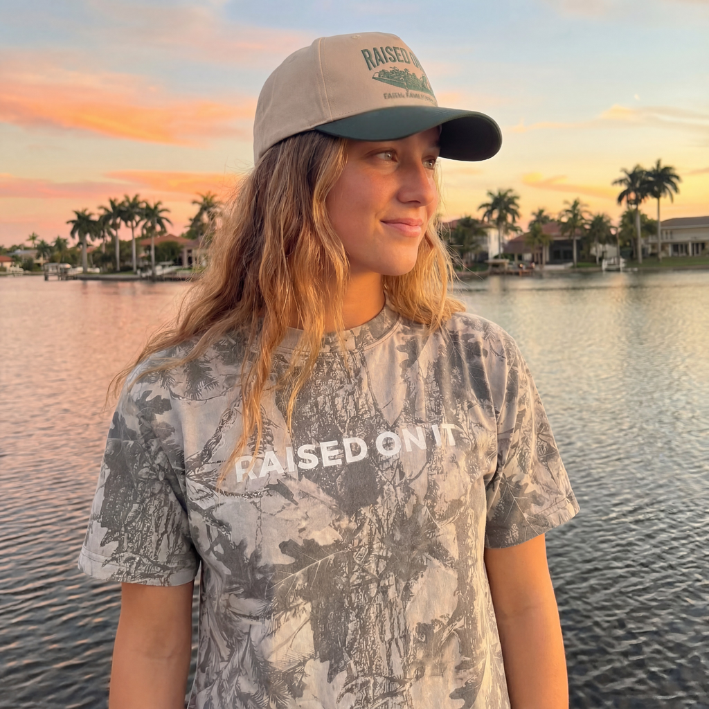 Outboard Legacy Hats | Faith. Family. Freedom. | Embroidered 5 Panel Hats