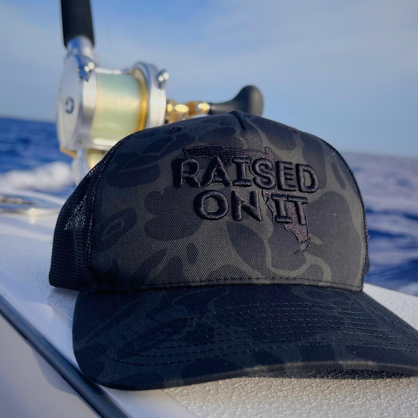 Raised On It | Florida Logo | Embroidered Trucker Hat